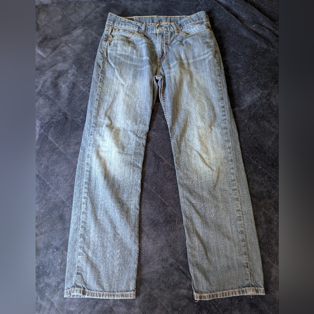 Levi's Light Blue Straight Jeans